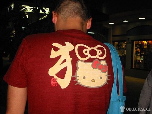 Pánské tričko s motivem Hello Kitty, autor: jetalone