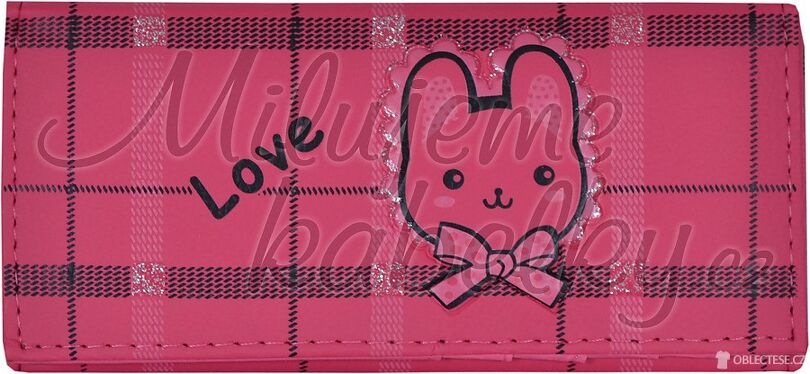 Pořiďte si zajímavou peněženku ve výrazné růžové variantě, autor: milujemekabelky