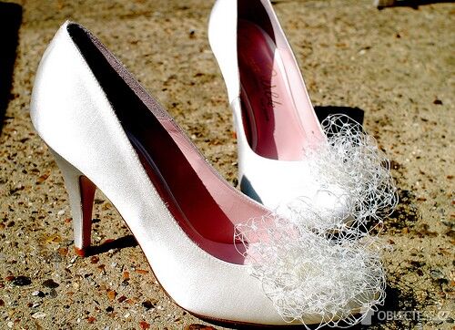 Extravagantní svatební boty, autor: imcountingufoz