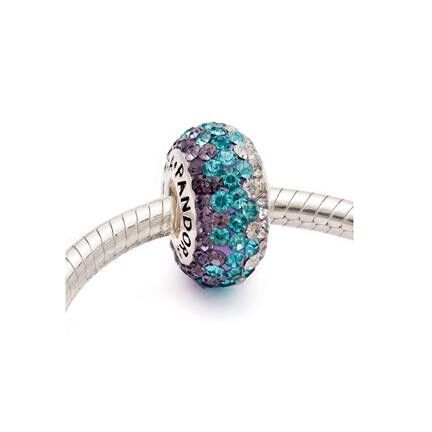 Zajímavý korálek s kamínky Swarovski, autor: pandora