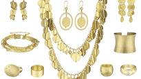 Zlaté šperky jsou elegantní a luxusní