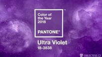 Barvou roku 2018 je ultra violet
